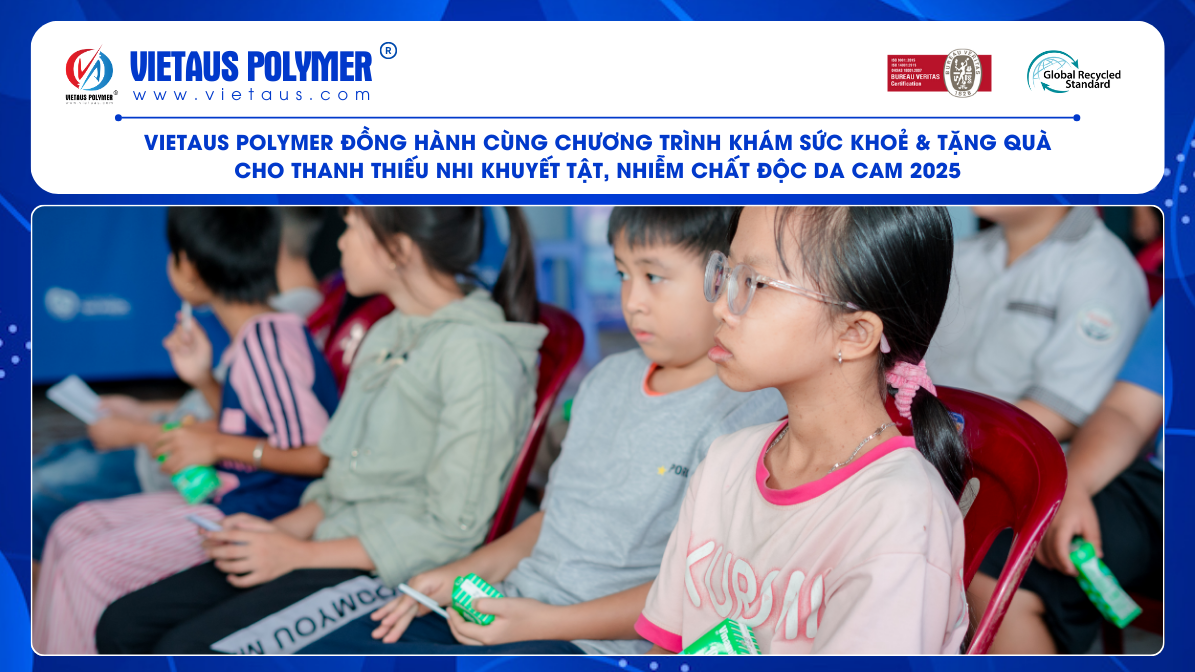 VietAus Polymer đồng hành cùng chương trình khám sức khỏe & tặng quà cho trẻ em khuyết tật, nhiễm chất độc da cam 2025 2