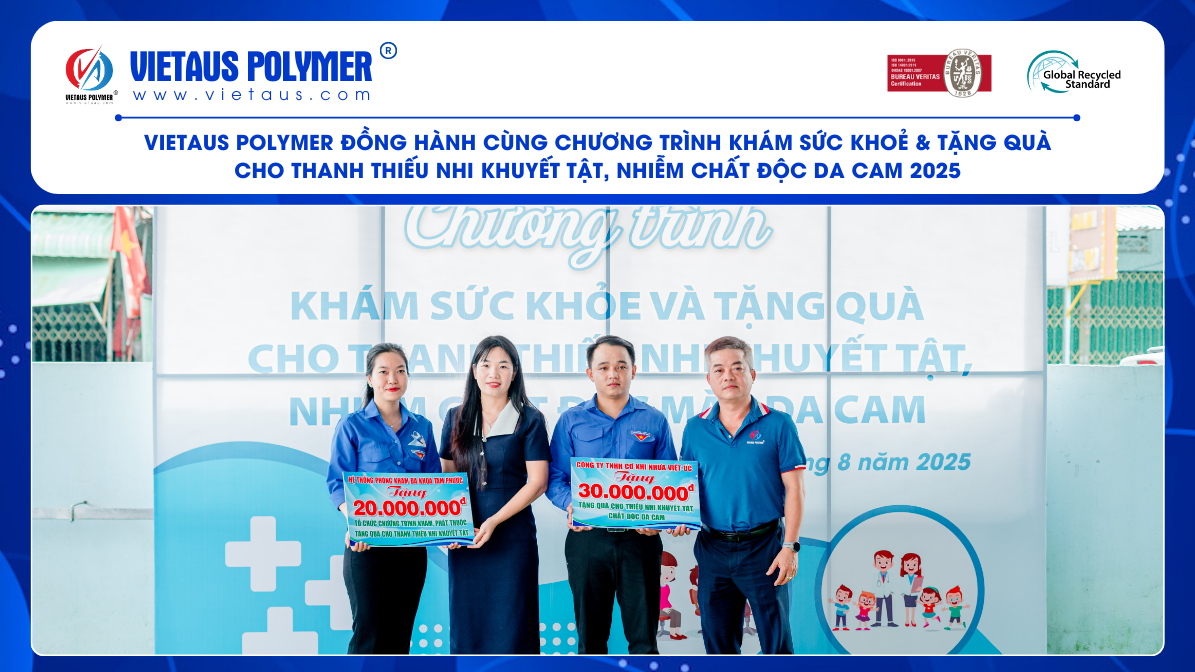 VietAus Polymer đồng hành cùng chương trình khám sức khỏe & tặng quà cho trẻ em khuyết tật, nhiễm chất độc da cam 2025 4