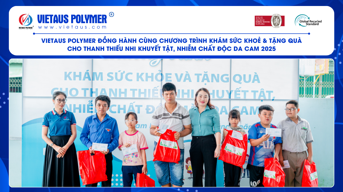 VietAus Polymer đồng hành cùng chương trình khám sức khỏe & tặng quà cho trẻ em khuyết tật, nhiễm chất độc da cam 2025 5