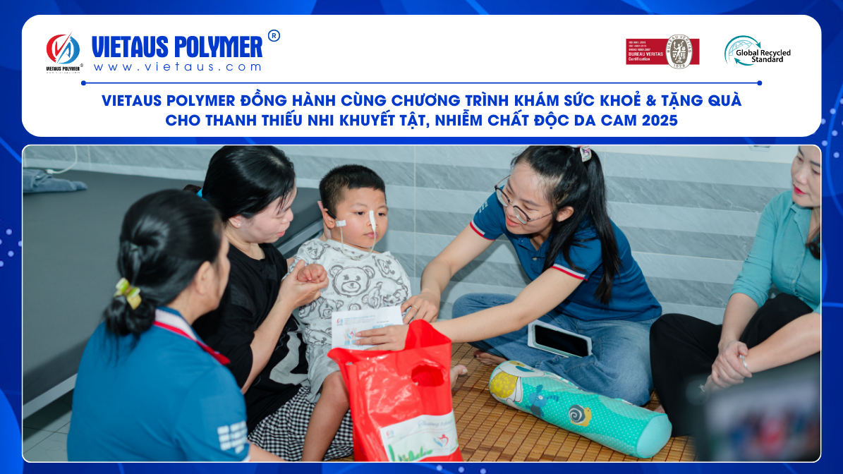 VietAus Polymer đồng hành cùng chương trình khám sức khỏe & tặng quà cho trẻ em khuyết tật, nhiễm chất độc da cam 2025 7