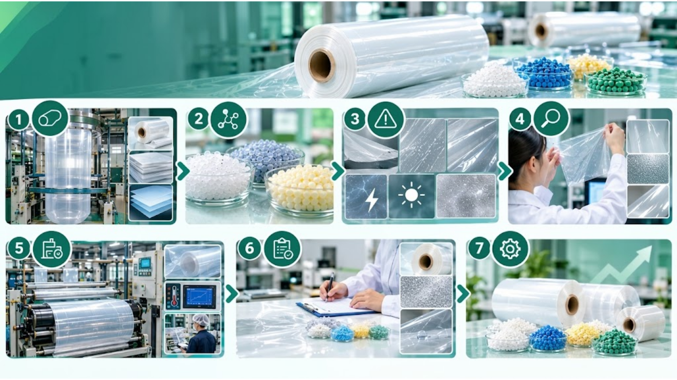 Quy trình lựa chọn phụ gia cho màng PE tại VietAus Polymer