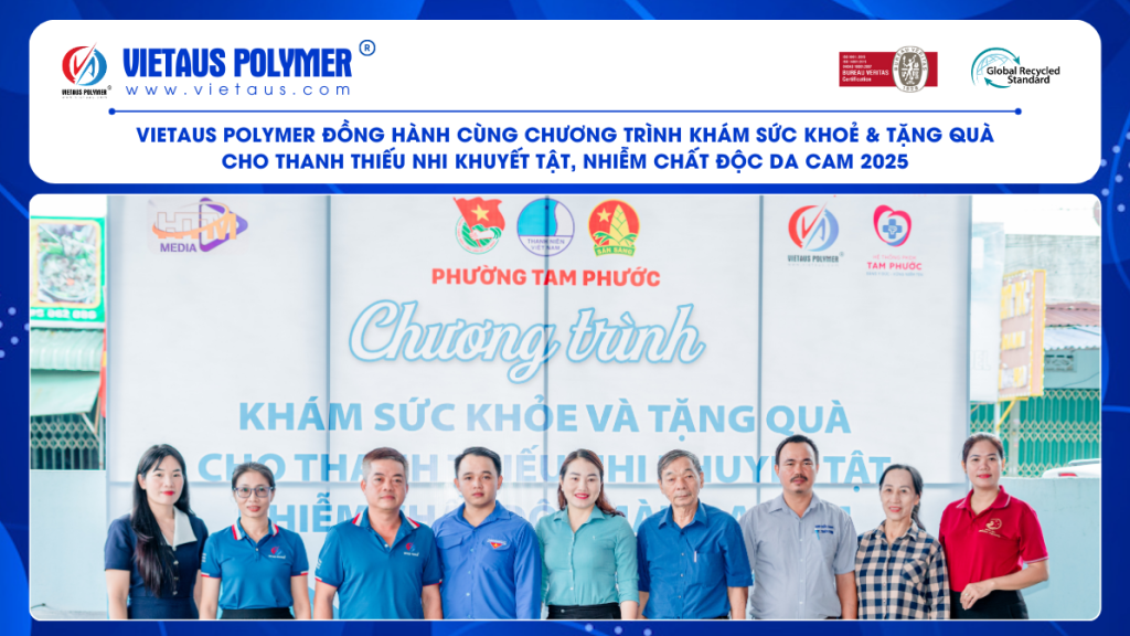 VietAus Polymer đồng hành cùng chương trình khám sức khỏe & tặng quà cho trẻ em khuyết tật, nhiễm chất độc da cam 2025 1